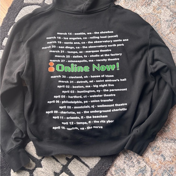 Nettspend Other - Nettspend inverted tour hoodie , “online now!”